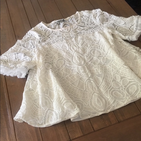 Alexis Eyelet Embroidered Blouse - Picture 2 of 5